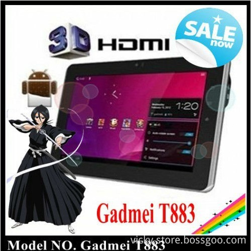 Gadmei T883 Naked eye 3D display 8G tablet PC